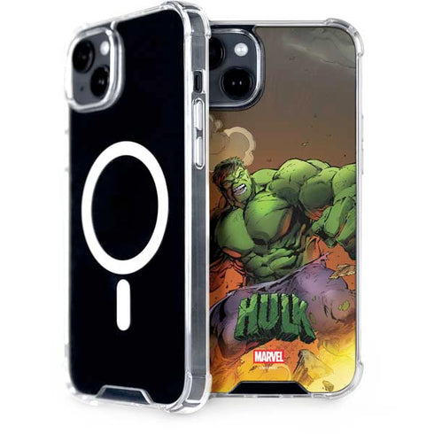 Marvel Hulk Smash iPhone 15 MagSafe Case
